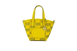 Michael Kors Kimber Small Daffodil Vegan 2-in-1 Zip Tote