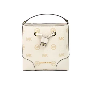 Michael Kors Mercer Embossed Bucket Crossbody Bag