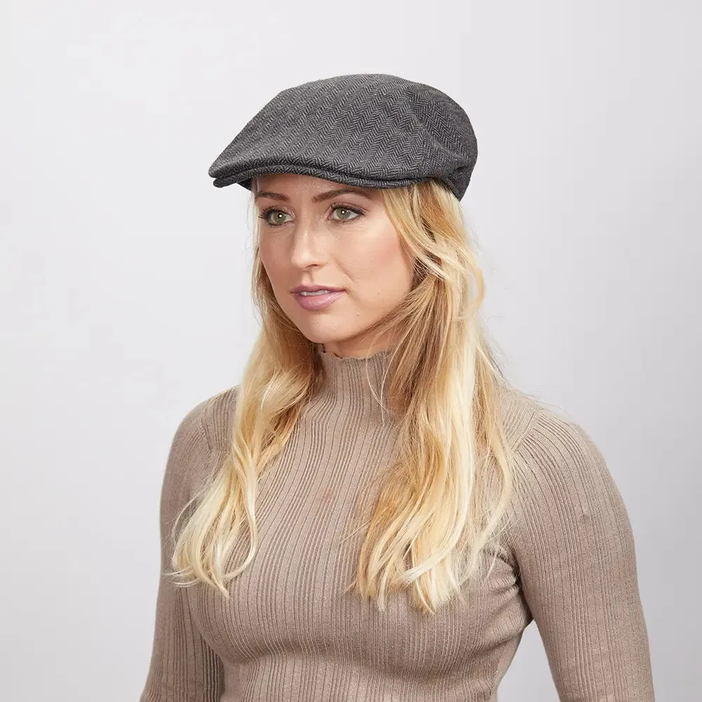 Mikey | Womens Newsboy Flat Cap