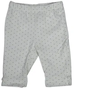 Mulberribush Infant Girls Polka Dot Elastic Waist Capri Cropped Pant Bottoms, 27010