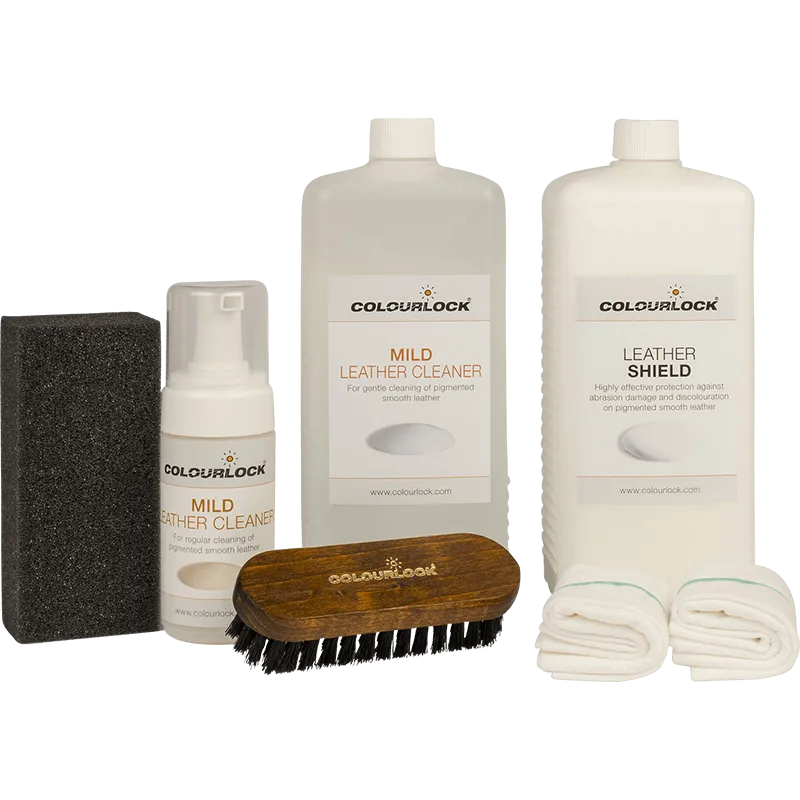 New Leather Care Kit with Cleaner and Shield