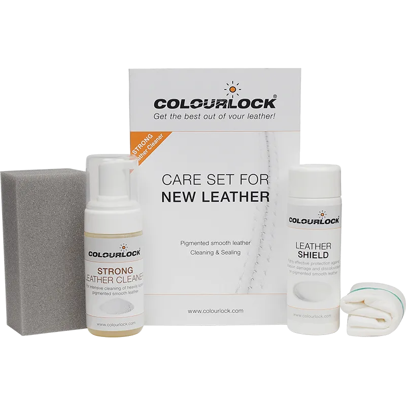 New Leather Care Kit with Cleaner and Shield