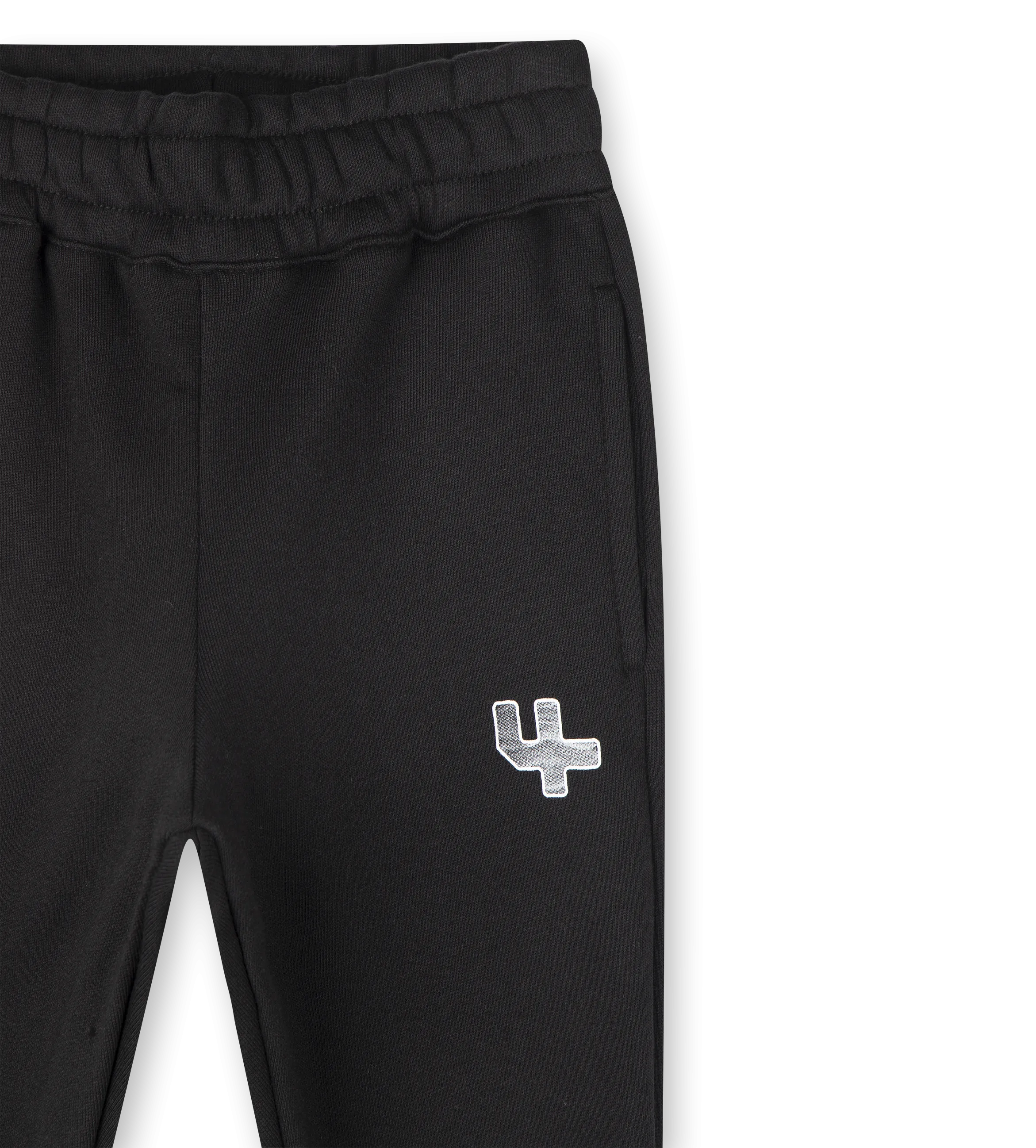 Outline Logo Sweatpants Black