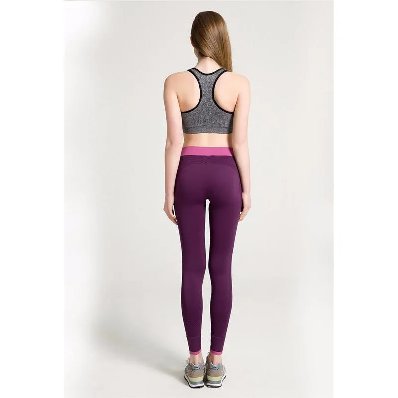 Quick-Drying Three Colors Hip-Hugging Fitness Yoga Sports Tight-Fitting Sports Leggings