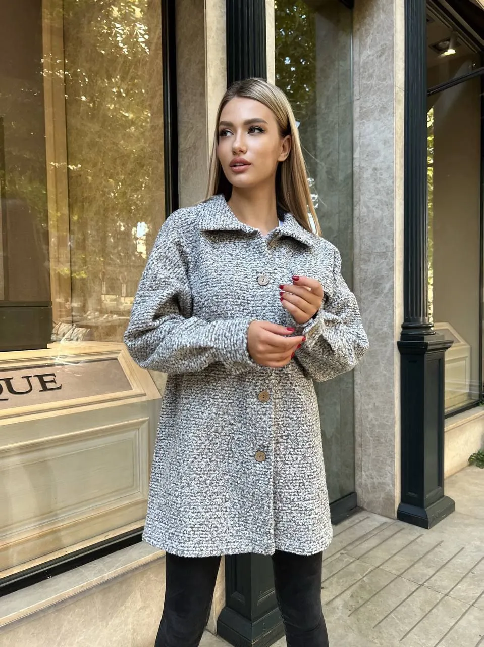 Shirt Coat Warm Fashion Women Clothing Autumn