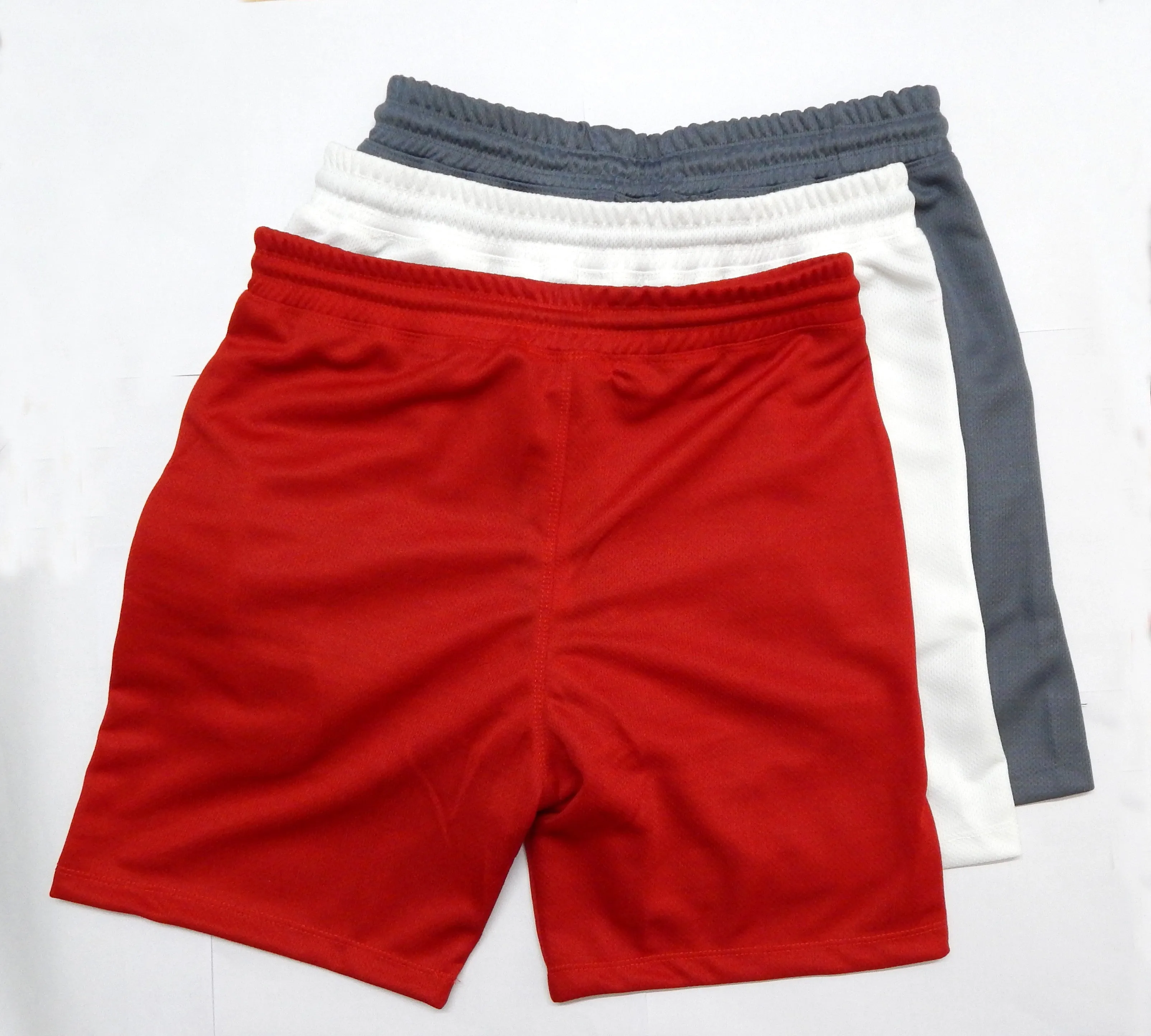 Solid Men Shorts (Red |Grey |White) (Pack of 3)