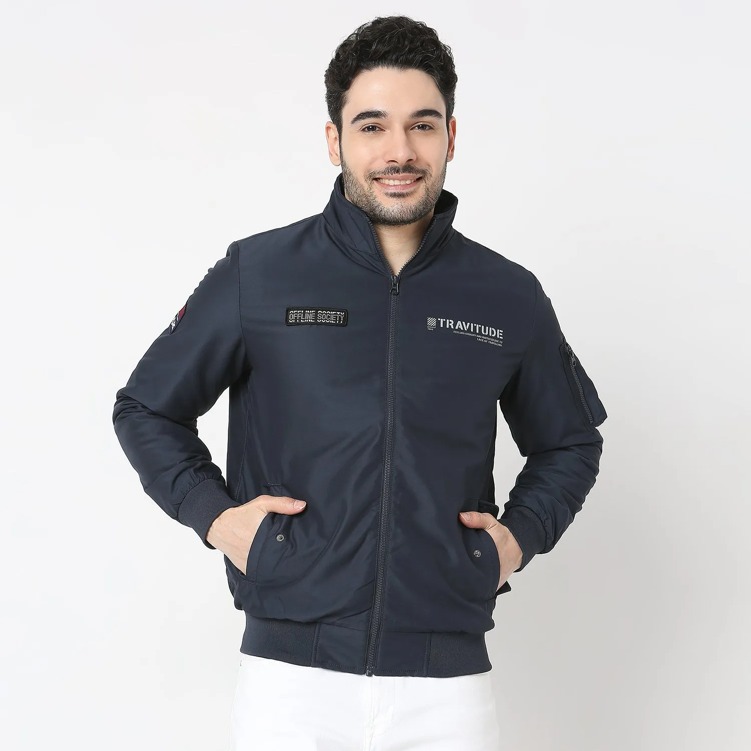 Spykar Men Bomber Jacket