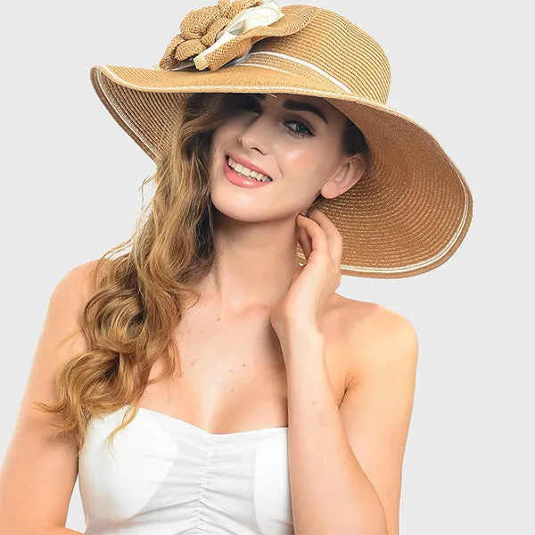 Straw Paper Kentucky Derby Church Hat W205