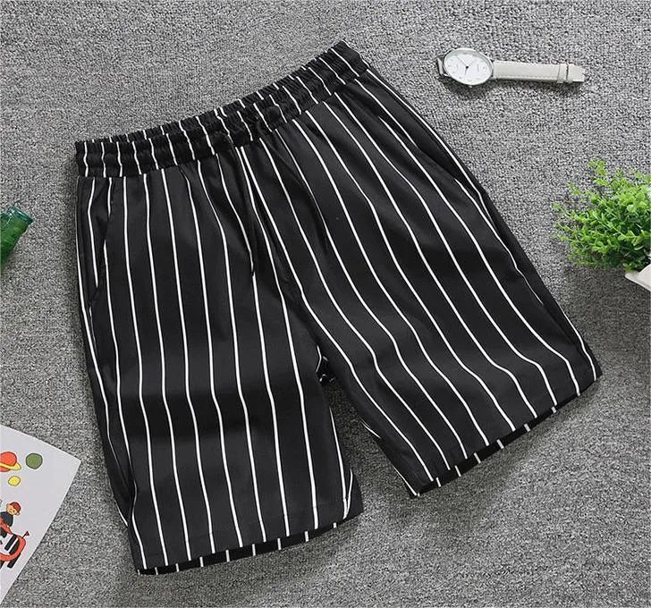 Summer Thin Five-point Ice Silk Men's Middle Pants