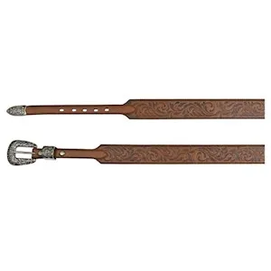 Trenditions Women´s Tooled Brown Belt