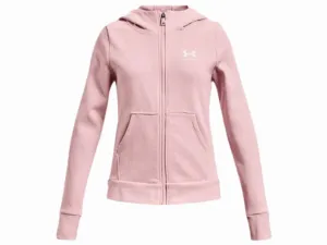 Under Armour Girl's Rival Fleece Hoodie (Pink 647)