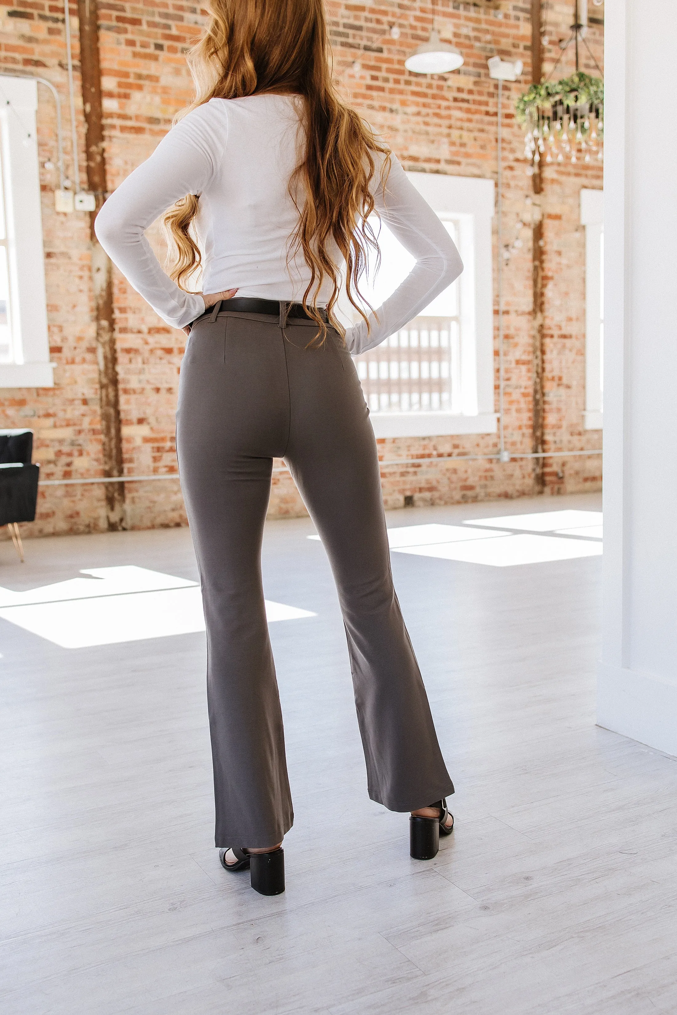 Vicky Flare Ponte Pants