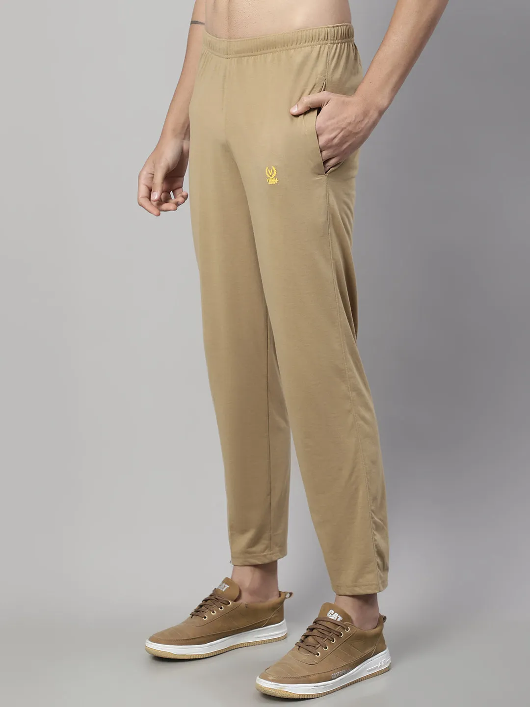 Vimal Jonney Mud Regular fit Cotton Trackpant for Men