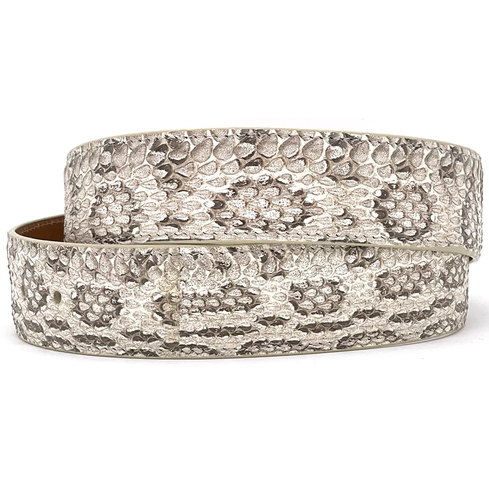 Viper Snakeskin Belt Straps