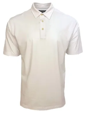 White Golf Shirts for Men