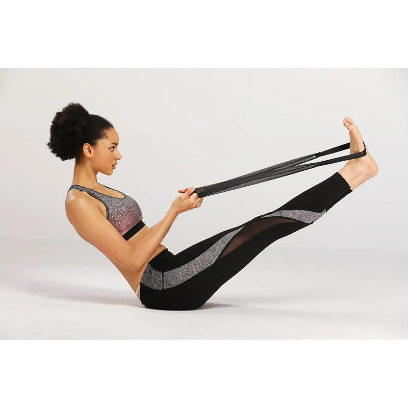 Yoga Tight-Fitting Elasticity Slim-Fit Sports Mid-Waist Fitness Patchwork Sports Leggings